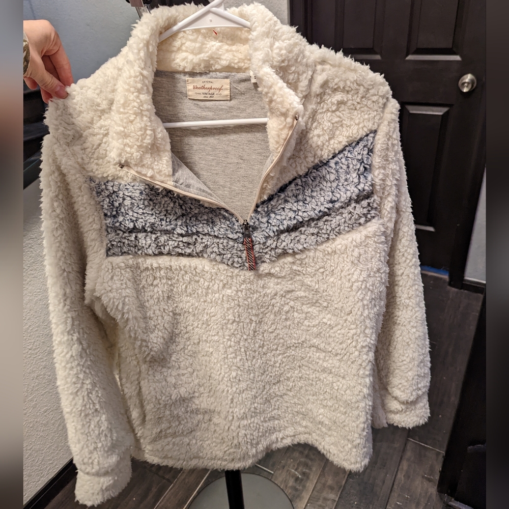 Cream colored soft sweater